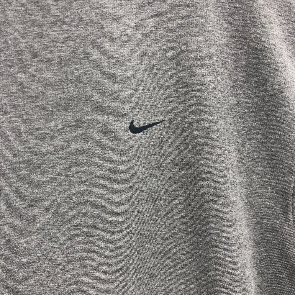 Nike Sweatshirt Mens XL Gray Checkmark Swoosh Long Sleeve
